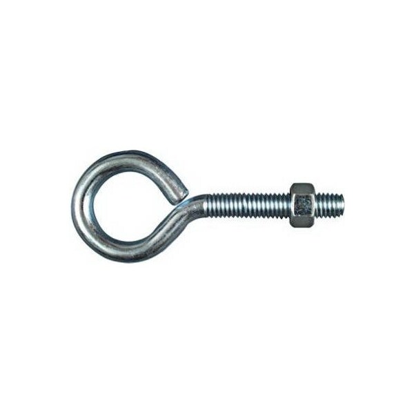 National Hardware Eye Bolt 1/4"-20, 2 in Shank, 9/16 in ID, Steel, Weatherguard Coated N100-250 - main